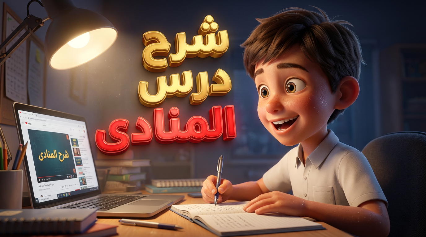 شرح درس المنادى